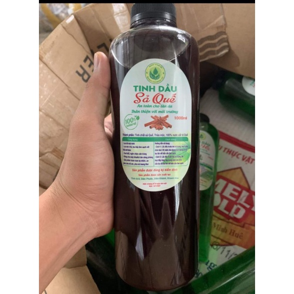 Tinh dầu sả quế (chai1lít)