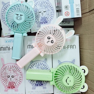 Quạt cầm tay siêu mát mini- quạt cầm tay usb- quạt mini cầm tay siêu dễ thương
