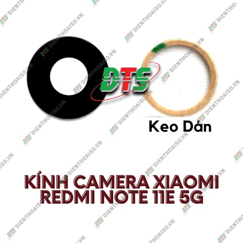 Kính camera xiaomi Redmi Note 11E 5g kèm keo dán