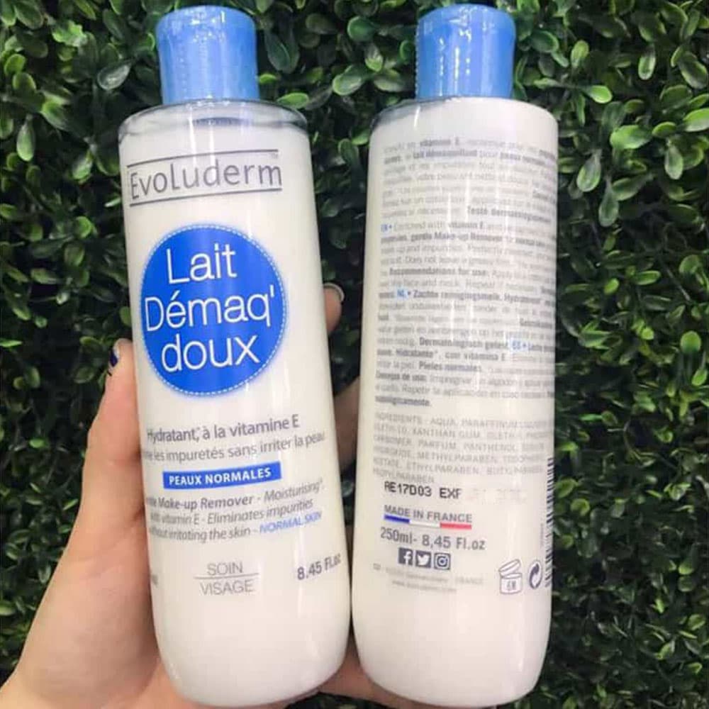 Sữa Tẩy Trang Evoluderm Lait Demaq Doux 250ml