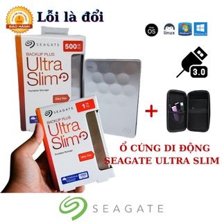 Ổ cứng di động 1tb 3.0 ultra slim 2.5 - bảo hành 24 tháng 1 đổi 1 - tặng túi chống sốc