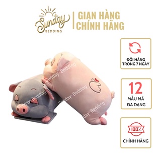 Gấu Bông Heo Phê Cần Đáng Yêu Ngộ Nghĩnh,vải nỉ nhưng cực mềm mại.
