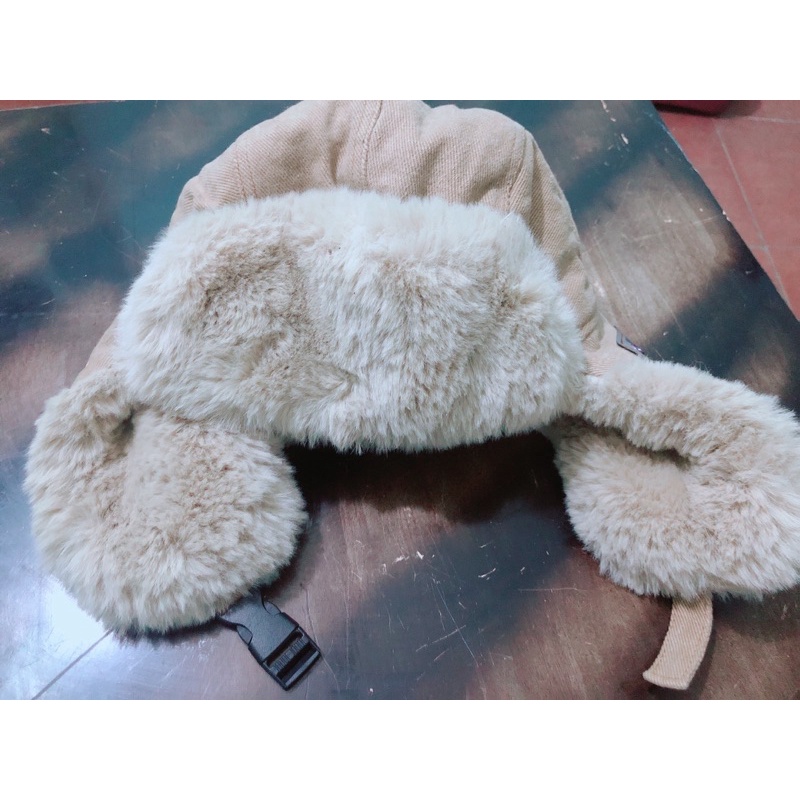 Mũ phi công lông cừu siêu ấm bảo vệ tai phong cách Hàn Quốc