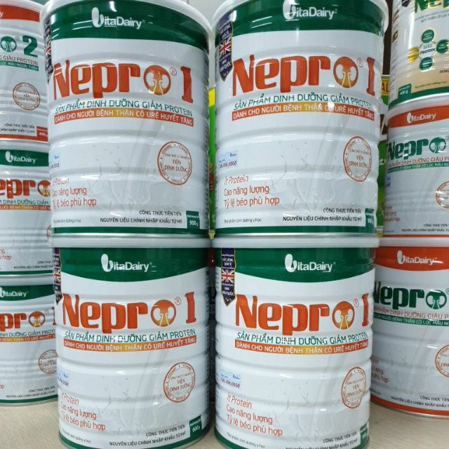 Combo 5 Lon Sữa Nepro 1 900g (dành cho người bệnh thận) Date 2022