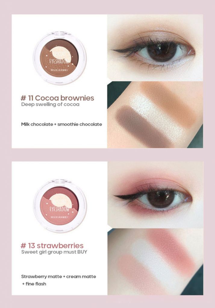 (Hàng Mới Về) Bảng Phấn Mắt Chống Nước Màu Sắc Long Lanh Tiện Dụng | BigBuy360 - bigbuy360.vn