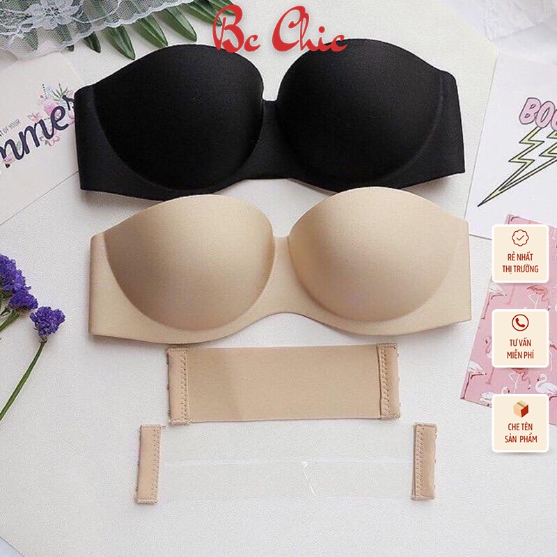 ÁO LÓT ĐÚC KHÔNG DÂY CHỐNG TỤT SANG CHẢNH 218 BC_CHIC LINGERIE