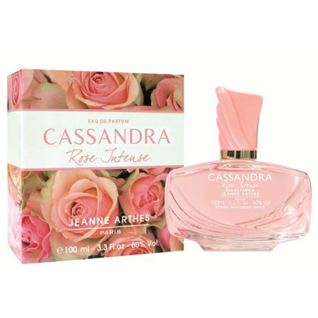 Nước hoa Pháp EDP Jeanne Arthes - CASSANDRA ROSE INTENSE 100ml - Mùi hương hoa hồng