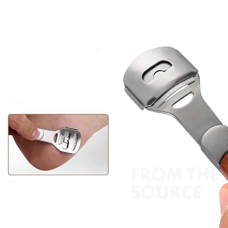 Dụng Cụ Chà Gót Chân Tẩy Da Chết Kèm 20 Lưỡi Dao Cạo