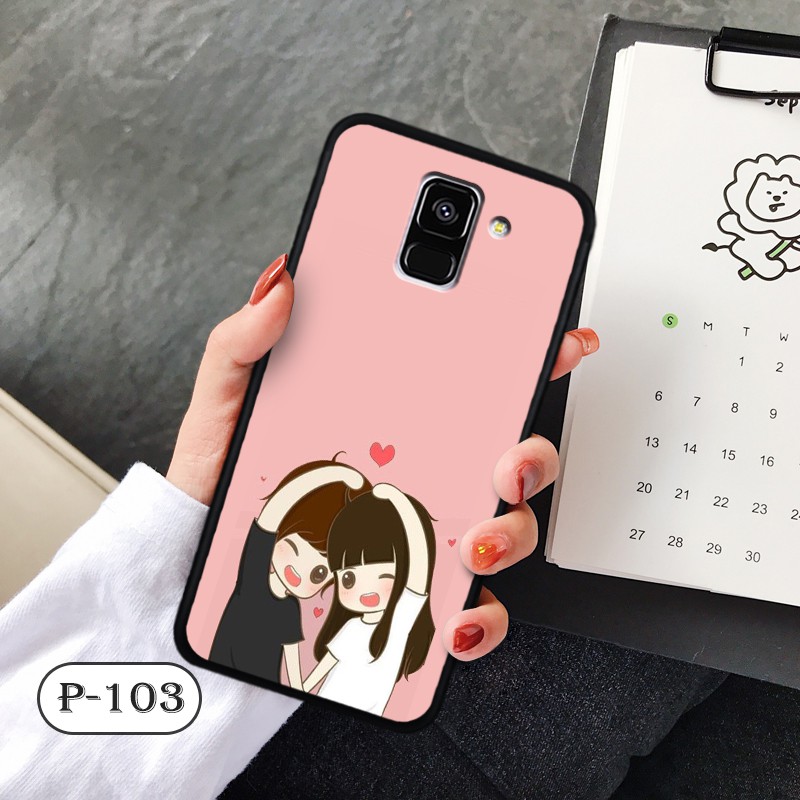 Ốp lưng  Samsung A8 Plus 2018- hoạt hình