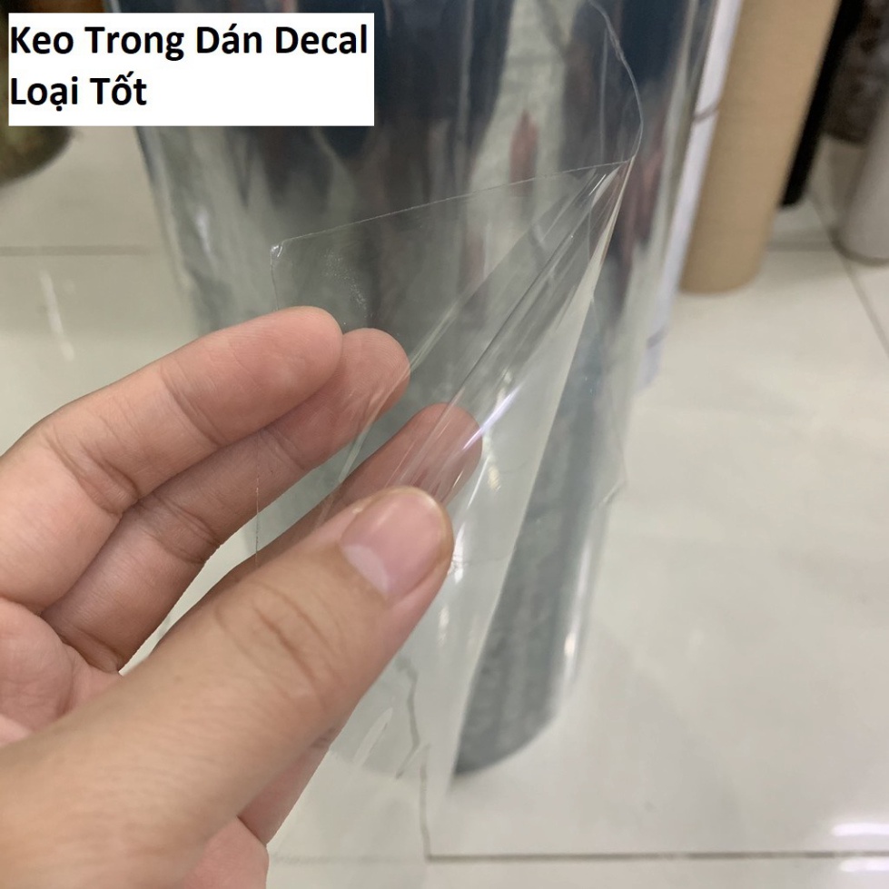 Cuộn Keo Dán Decal Laptop, Điện thoại, Xe Máy Loại Trong,...