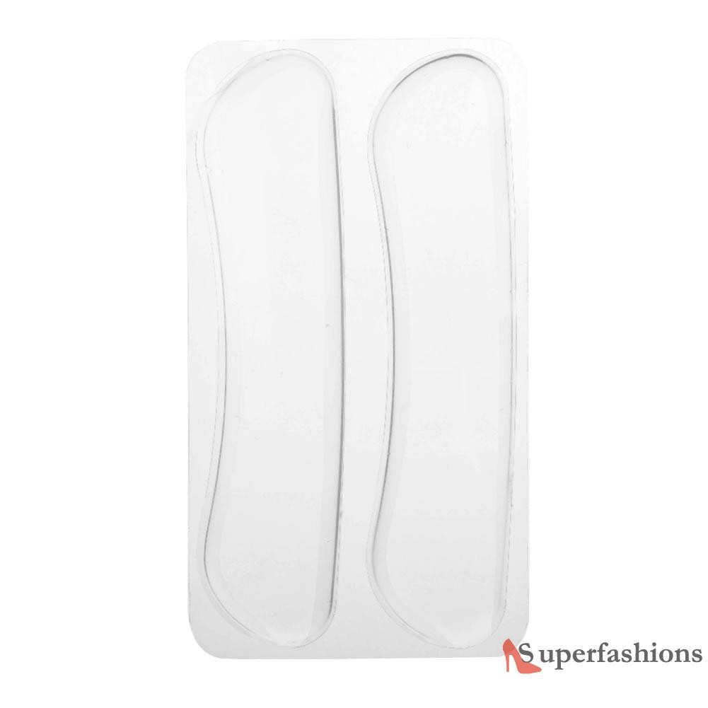 1 Cặp Miếng Silicone Trong Suốt Dán Gót Giày Cao Gót