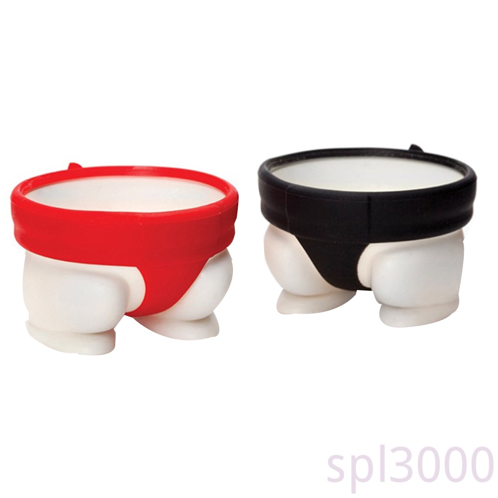 Set 2 cốc silicone đựng trứng tiện lợi