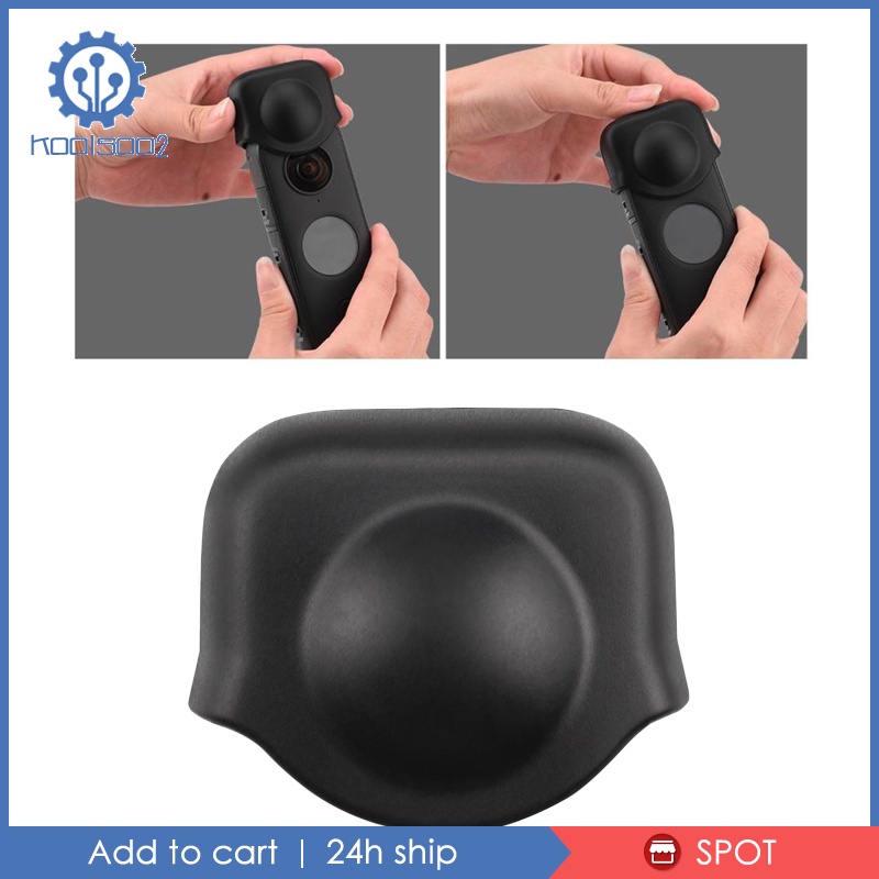 Nắp Đậy Ống Kính Máy Ảnh Insta360 X2 Koolsoo2 Chống Trầy Xước / Bụi