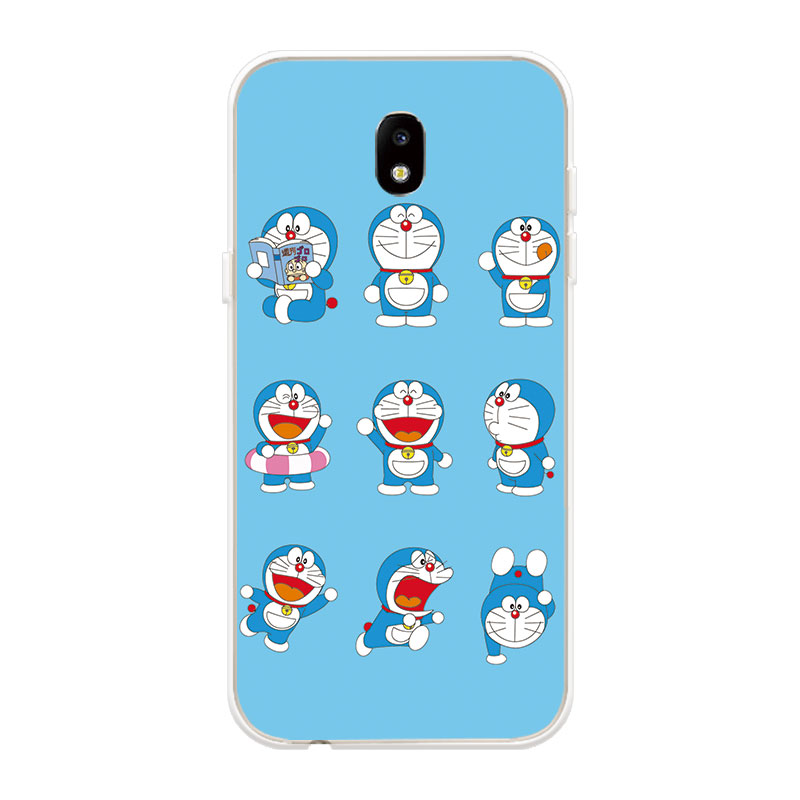 Ốp Lưng Samsung Galaxy J3 Pro J5 Pro J7 Pro 2017 TPU mềm Case Doraemon