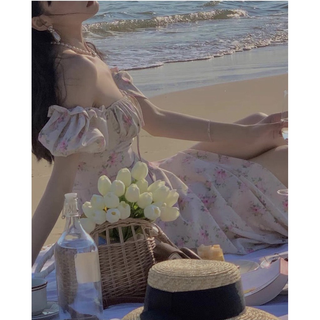 Đầm voan mùa hè, đầm đẹp cho phái nữ, phong cách nữ tính, hàng đẹp may kỹ chuẩn bán shop, phom dưới 52kg | BigBuy360 - bigbuy360.vn