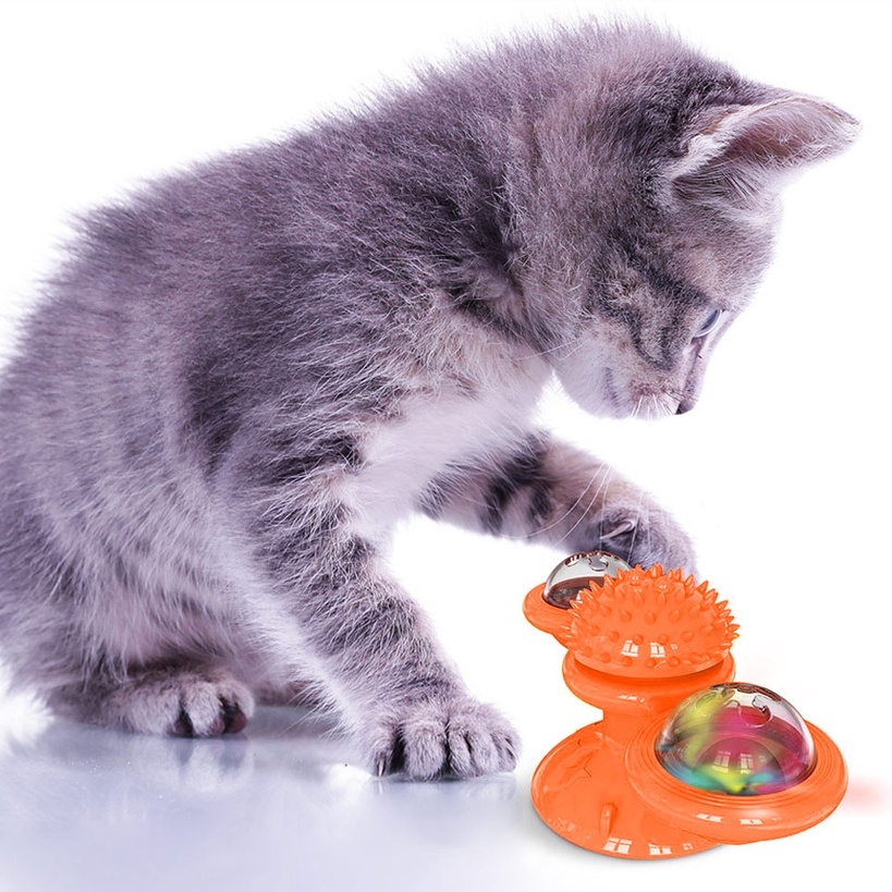 Đồ chơi cối xoay gió cho mèo