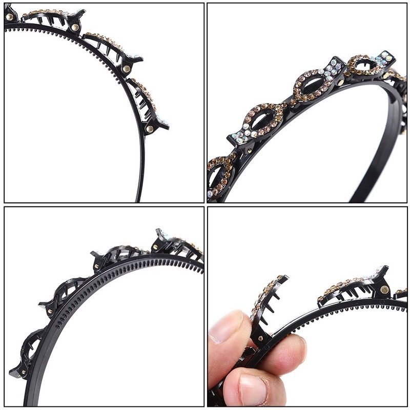 Băng Đô Cài Tóc Chống Trượt Hình Bướm Dễ Thương Cho Nữ