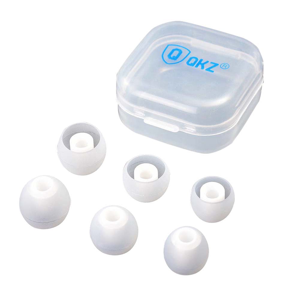 Bộ 3 cặp nút tai nghe nhét tai bằng silicone QKZ