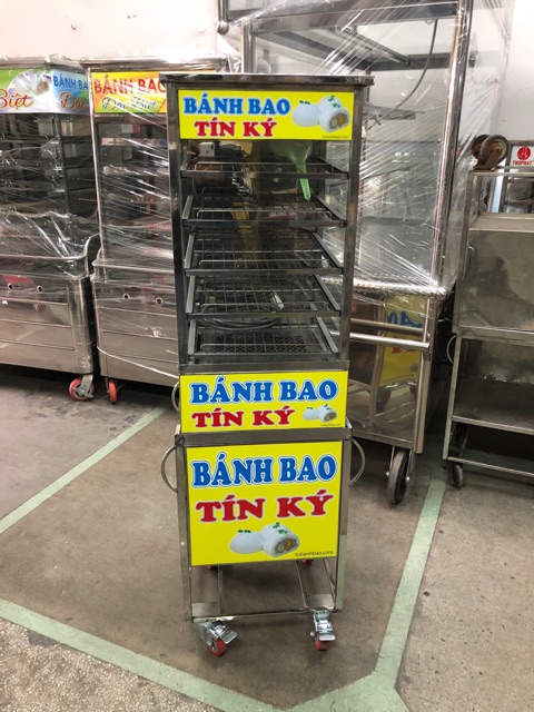 Tủ hấp bánh bao inox 304 kích thứớc 40*40*170cm