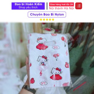 [IN TÚI CHUYÊN NGHIỆP] 1KG Túi Xốp In Hình Dễ Thương Đựng Mỹ Phẩm Quần Áo Loại 1. Túi Xốp Hột Xoài In Hình Đựng Đồ Shop