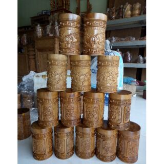 Hộp chè gỗ bách xanh giá rẻ