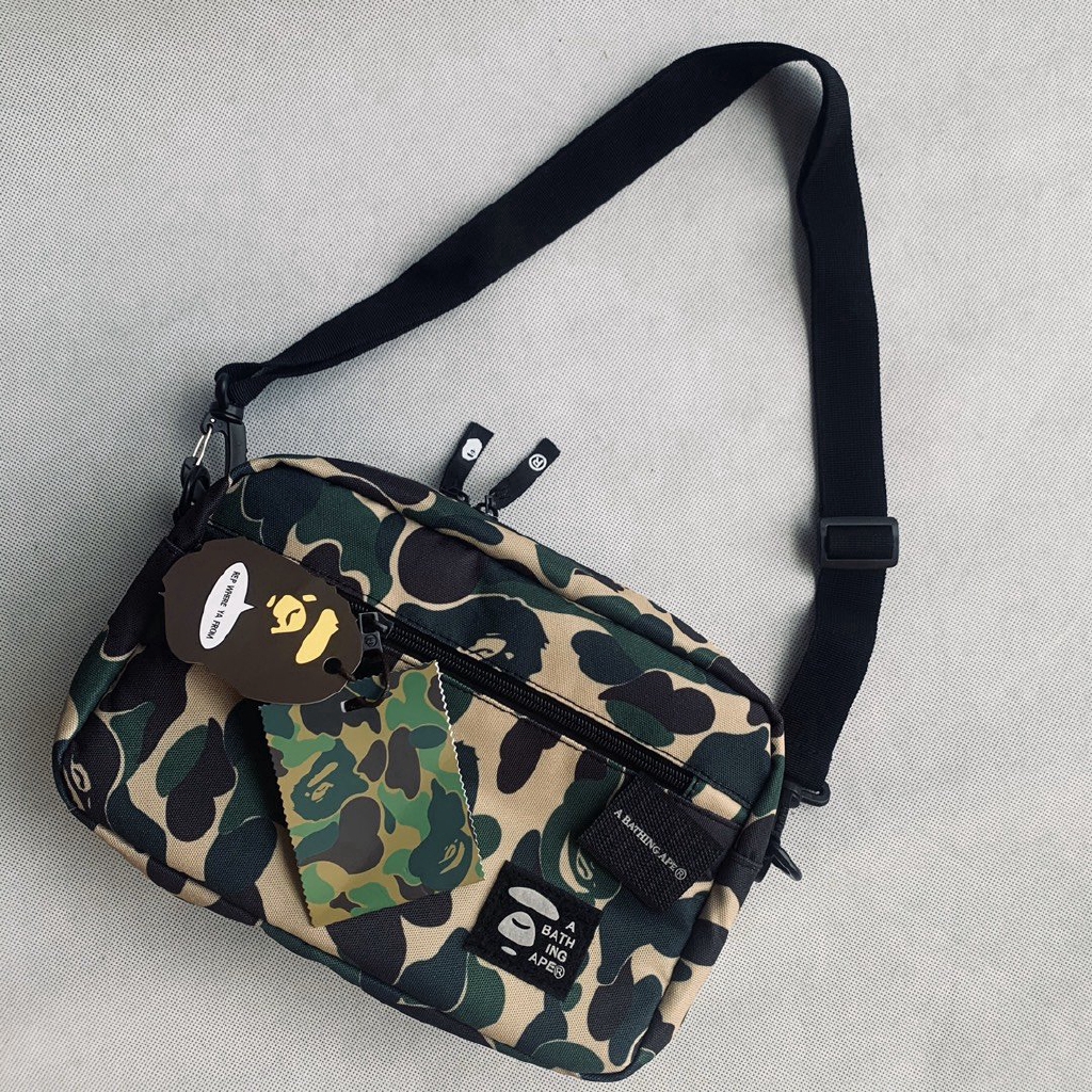 Túi Đeo Chéo A Bathing Ape 1st Họa Tiết Rằn Ri 2020 | BigBuy360 - bigbuy360.vn
