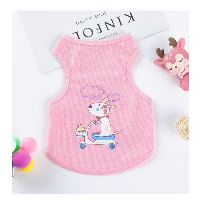 Áo Chó Mèo - Áo Hè Phong Cách Nhật Bản Cho Chó Mèo