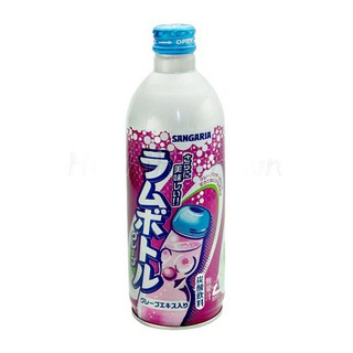 [NOWSHIP Q5 HCM] Nước Soda Nho Ramune Sangaria Nhật Bản 500Gr - MR.8