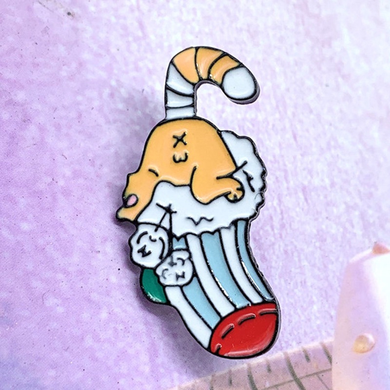 Fashion Christmas Tree &amp;Truck Food Brooch Pin Collar Womens Xmas Jewelery Gifts