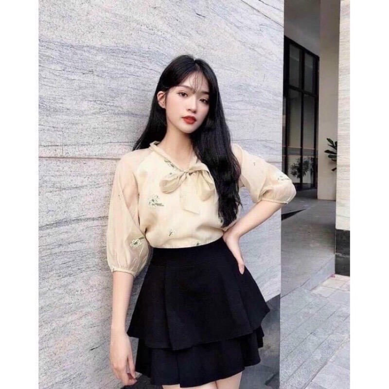 chân váy tầng 4màu hot hit.sz:sm.e này mặc được quanh năm luôn ạ(kèm ảnh thật) | BigBuy360 - bigbuy360.vn
