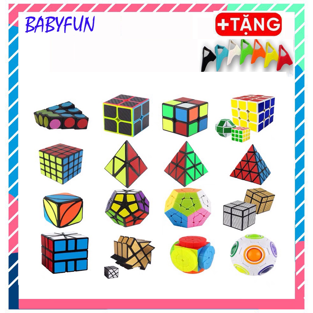 Rubik 1x2x3, 1x3x3, 2x2x3, 2x3x3, Kilominx, Kibiminx, Pandora, Cylinder, Wind Mirror, Dino X, Six Spot, Round Ball