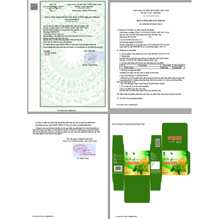 Trà Thảo Dược Bột Cốm Giảo Cổ Lam - Thực Phẩm Bảo Vệ Sức Khoẻ - Hỗ Trợ Giảm Mỡ Máu, Giảm Đường và Cholesterol Trong Máu | BigBuy360 - bigbuy360.vn