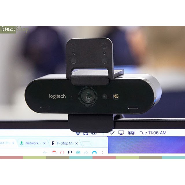 [BH: 24 tháng] Webcam độ phân giải 4k Logitech Brio 4K PRO