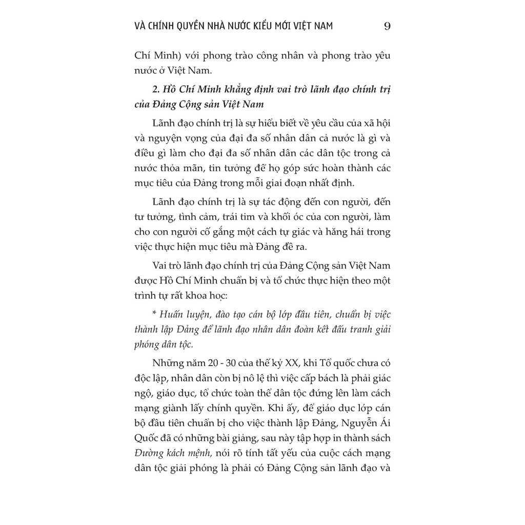 Sách-Hồ Chí Minh-Người Xây Dựng Đảng Cộng Sản và Chính Quyền Nhà Nước Kiểu Mới Việt Nam