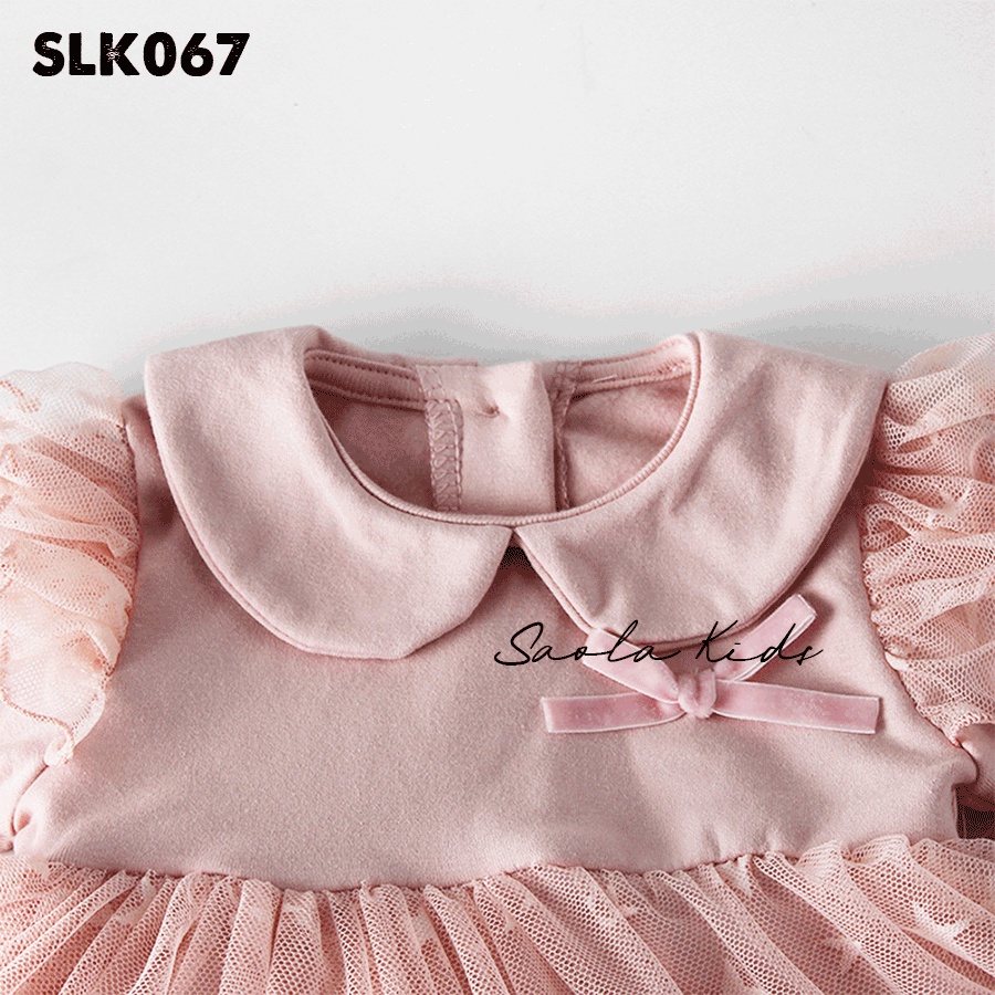 Váy công chúa cho bé gái từ 4-15Kg nhà Saola Kids - SLK067