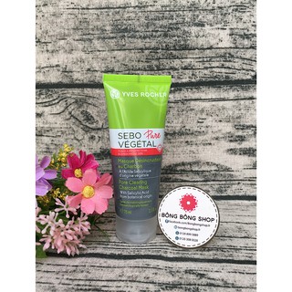 Mặt nạ than hoạt tính Yves Rocher Sebo Pure Végetal