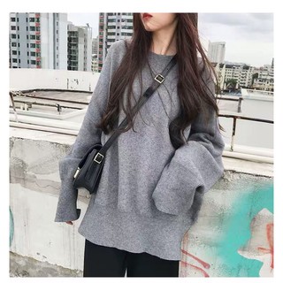 (Order-M) Ulzzang Áo len Oversize M0102
