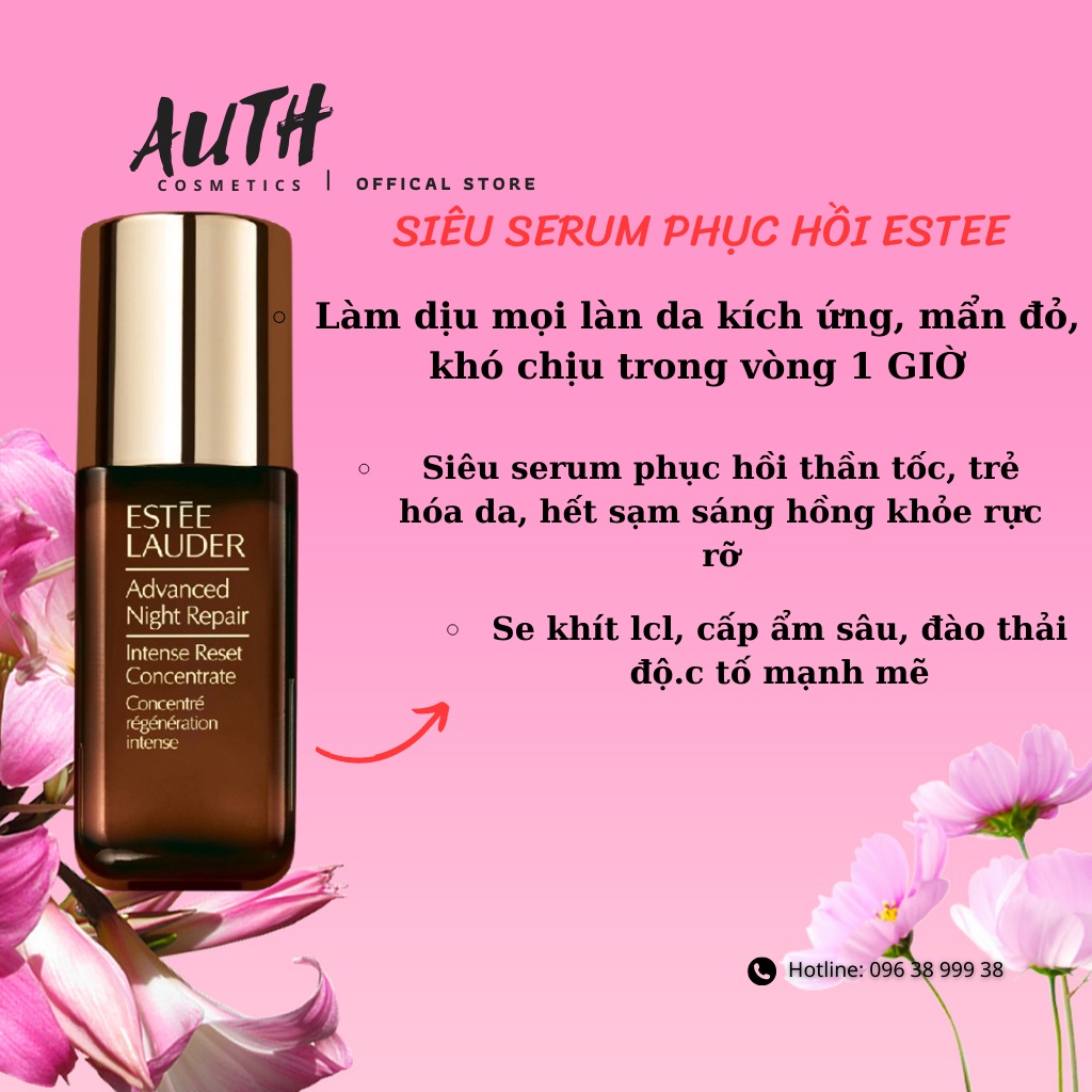 Siêu Serum Phục Hồi Da ESTEE LAUDER ADVANCED NIGHT REPAIR INTENSE RESET CONCENTRATE 5ml Trẻ hóa da làm dịu kích ứng