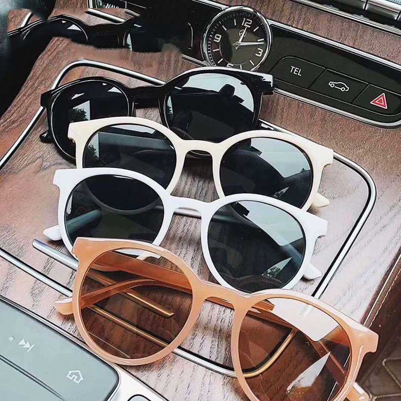 [RẺ SỐC] Mắt kính thời trang chữ V gọng tròn nam nữ xu hướng mới 2021 - Kính râm Unisex 001 | BigBuy360 - bigbuy360.vn