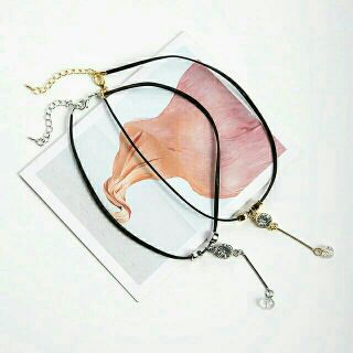 Choker Hàn Quốc. Vàng và Bạc