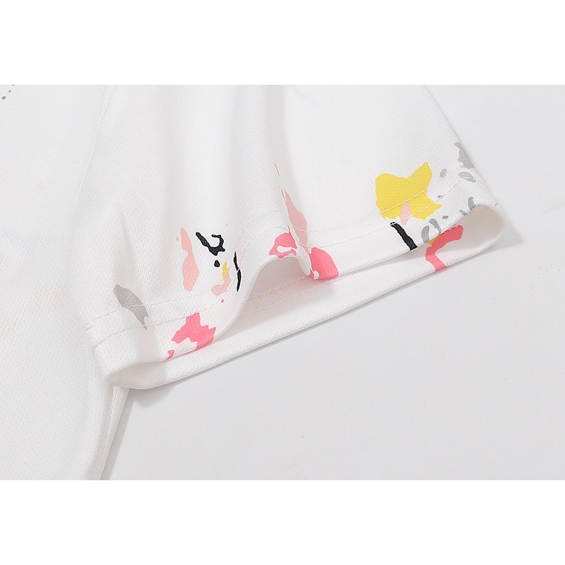 D &amp; Hoặc Áo Sơ Mi In logo graffiti Thiết Kế Bắt Mắt Giản Dị Cá Tính Mùa Hè