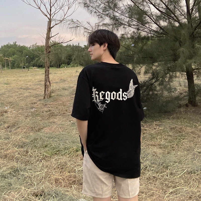 Áo thun GOTHIC REGODS Unisex Form Rộng ( TEE GOTHIC ) | BigBuy360 - bigbuy360.vn