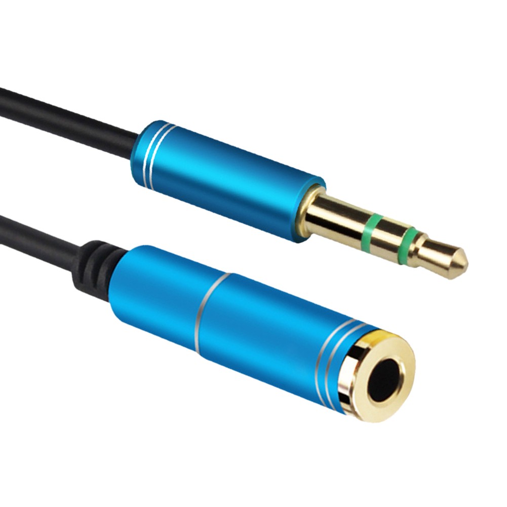 1/2/3m Male to Female 3.5mm Audio Aux Headphone Cable Extension Stereo Cord