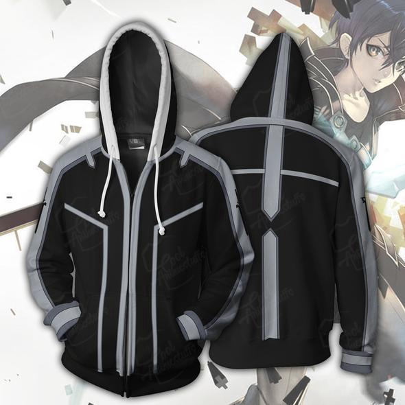 Áo khoác hoodie thời trang phong cách Anime Sword Art Online