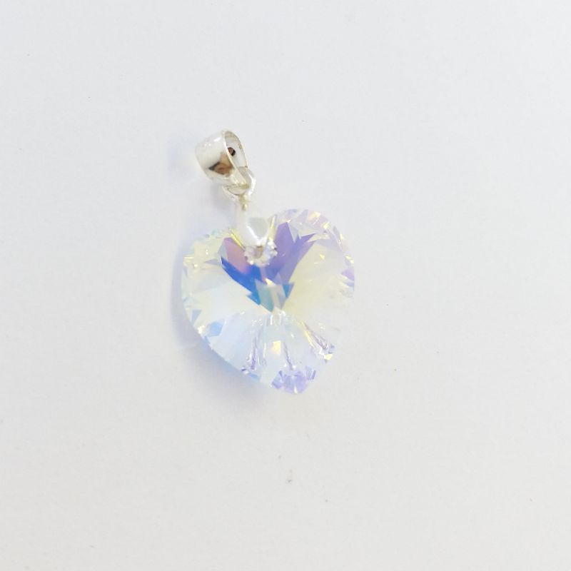 Mặt dây chuyền Trái Tim pha lê Swarovski nhiều màu