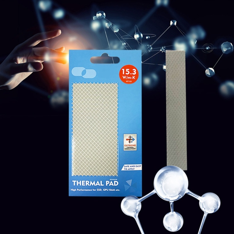 Tấm Tản Nhiệt Silicone HY153 15.3W / m-k Cho CPU GPU