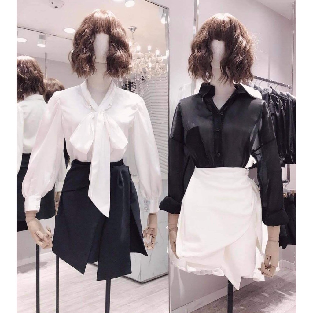 DII COLLECTION - Chân váy thiết kế thắt nơ