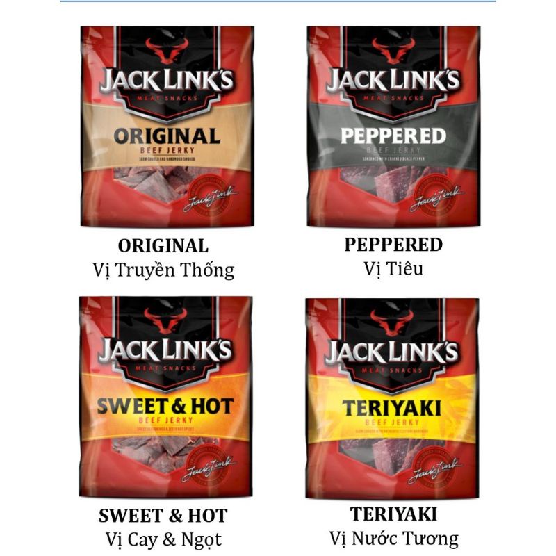 Khô bò Mỹ Jack Link’s