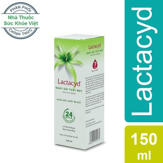 Chính Hãng : Dung Dịch Vệ Sinh Phụ Nữ Lactacyd Lá Trầu - Chai 150ml