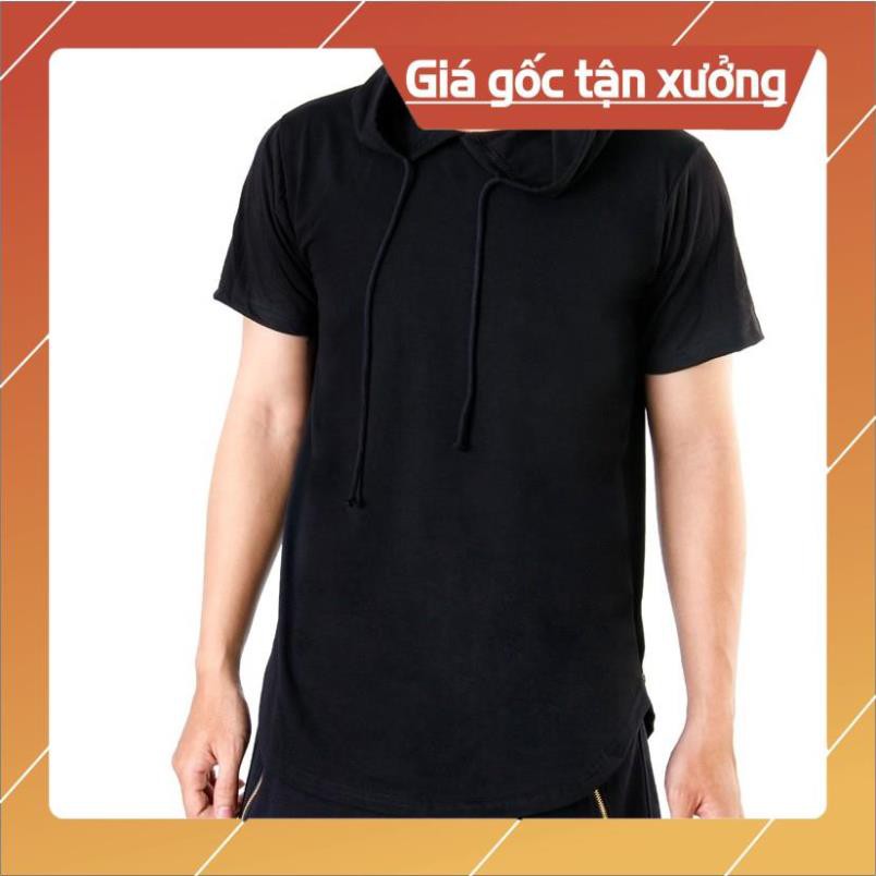 SALE ÁO THUN HOODIE LAI BẦU PHỐI ZIP EO